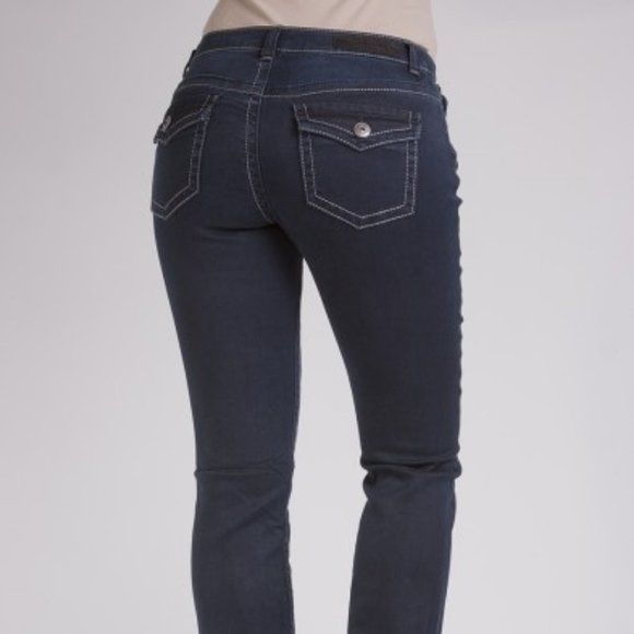 LIVERPOOL bootcut Rita Jeans in Indigo Sz 10 USA6 - Picture 2 of 2